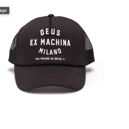 Gorra Deus Milano black